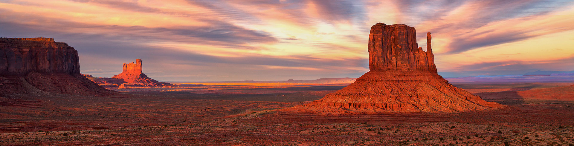Arizona mountains and valleys