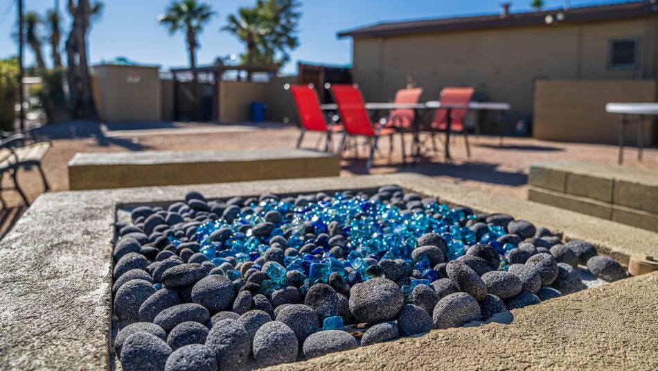Country Club Park gas fire pit