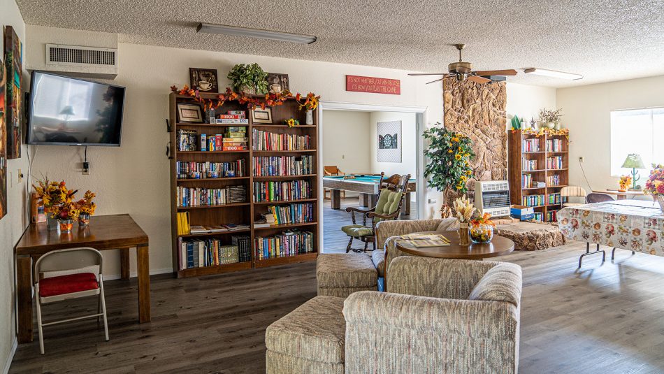 Houston Creek sitting area