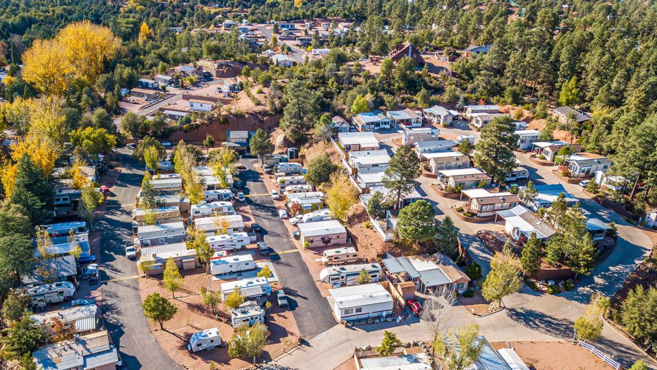 Pineview RV Resort aerial photo