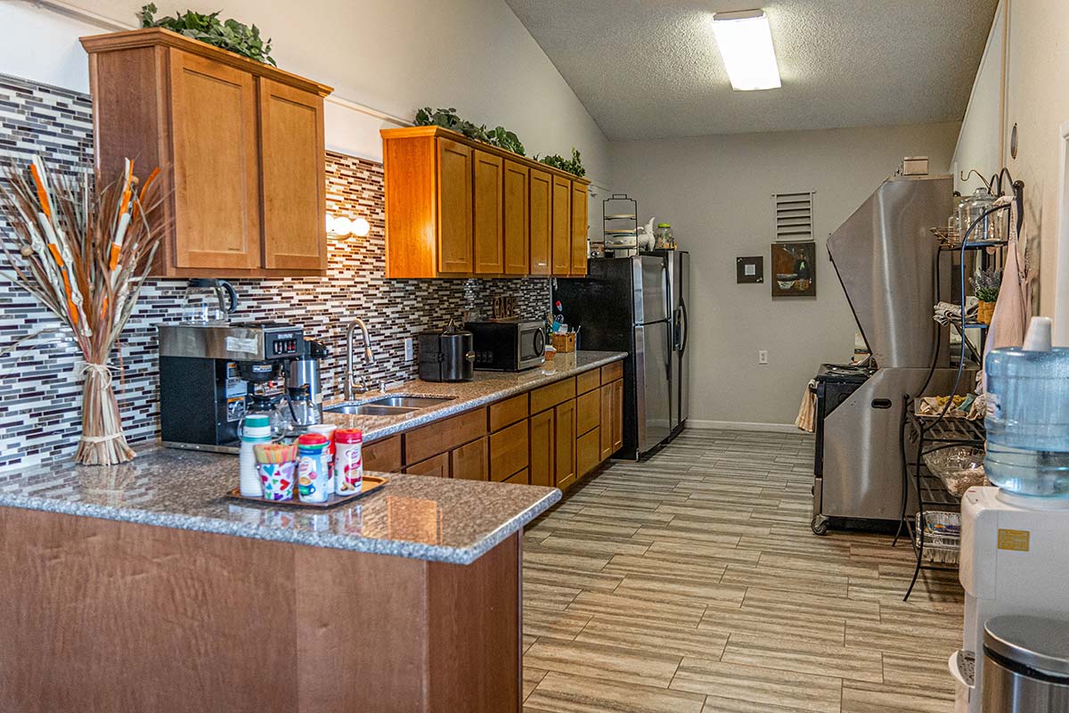 El Dorado Mobile Estates & RV Park Clubhouse kitchen