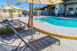 Pool and pool-side lounge areas