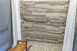 Poolside shower