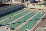 Shuffleboard courts