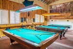 Billiards room with 3 tables