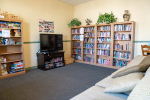 Library and TV