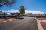Paved roads with RV Spots