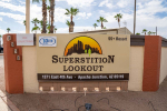 Front entrance sign
